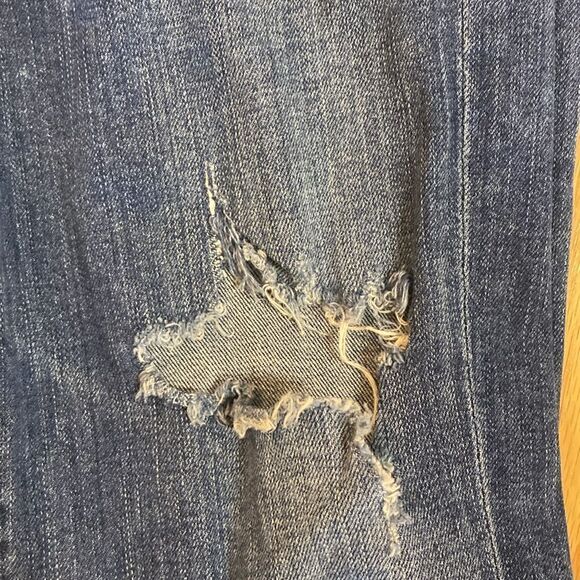 Agolde Sophie High Rise Skinny Distressed Jeans Size 25 - Picture 6 of 9